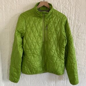 Patagonia Neon Lime Green Pullover Jacket Size Medium